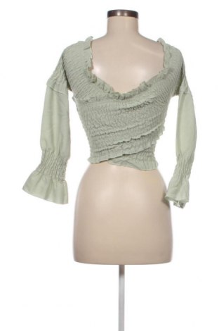 Дамска блуза Rebellious, Размер S, Цвят Зелен, Цена 31,00 лв.