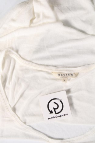 Дамска блуза Review, Размер S, Цвят Екрю, Цена 23,91 лв.