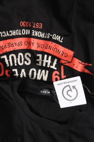 Γυναικεία μπλούζα SHEIN, Μέγεθος XS, Χρώμα Μαύρο, Τιμή 1,65 €