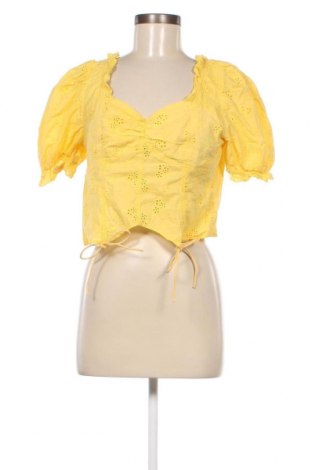Дамска блуза SHEIN, Размер L, Цвят Жълт, Цена 8,06 лв.