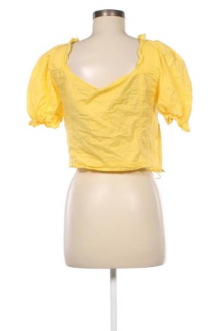 Дамска блуза SHEIN, Размер L, Цвят Жълт, Цена 31,00 лв.