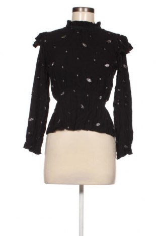 Γυναικεία μπλούζα SUNCOO, Μέγεθος S, Χρώμα Μαύρο, Τιμή 8,70 €