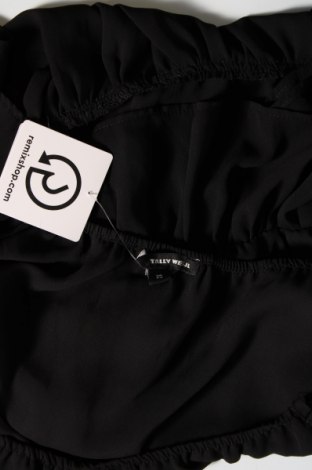 Дамска блуза Tally Weijl, Размер XS, Цвят Черен, Цена 18,82 лв.