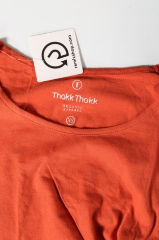 Дамска блуза Thokk Thokk, Размер XS, Цвят Кафяв, Цена 102,00 лв.