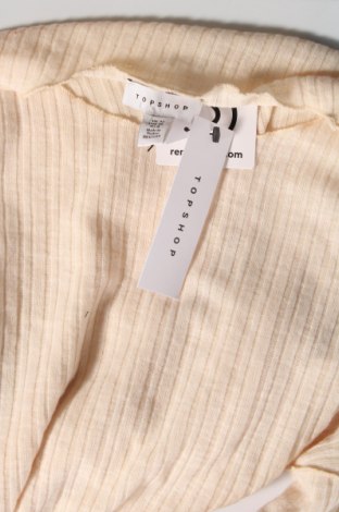 Дамска блуза Topshop, Размер M, Цвят Екрю, Цена 6,48 лв.