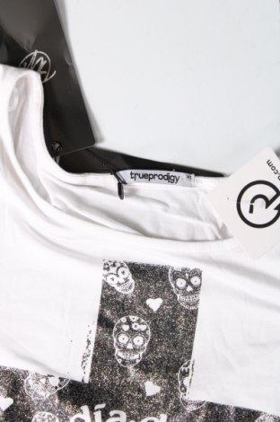 Γυναικεία μπλούζα Trueprodigy, Μέγεθος XS, Χρώμα Λευκό, Τιμή 3,09 €