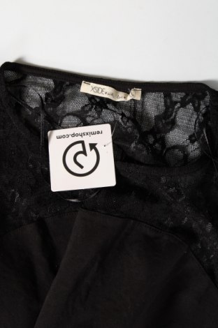 Γυναικεία μπλούζα Xside, Μέγεθος L, Χρώμα Μαύρο, Τιμή 1,75 €
