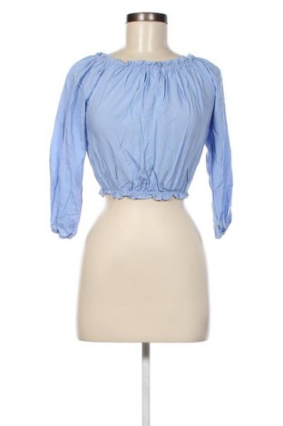 Дамска блуза Zaful, Размер M, Цвят Син, Цена 5,57 лв.