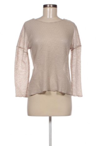 Дамска блуза Zara Trafaluc, Размер S, Цвят Бежов, Цена 20,00 лв.