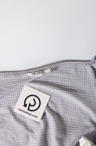 Γυναικεία μπλούζα Zara Trafaluc, Μέγεθος S, Χρώμα Γκρί, Τιμή 12,37 €