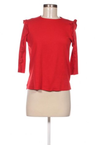 Bluză de femei Zara Trafaluc, Mărime S, Culoare Roșu, Preț 38,26 Lei