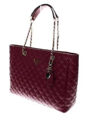 Дамска чанта Guess, Цвят Червен, Цена 232,00 лв.
