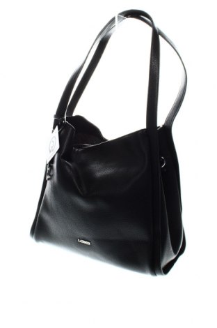 Γυναικεία τσάντα L.Credi, Χρώμα Μαύρο, Τιμή 75,26 €