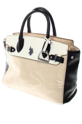 Дамска чанта U.S. Polo Assn., Цвят Екрю, Цена 39,20 лв.