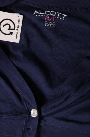 Γυναικεία ζακέτα Alcott, Μέγεθος M, Χρώμα Μπλέ, Τιμή 1,97 €