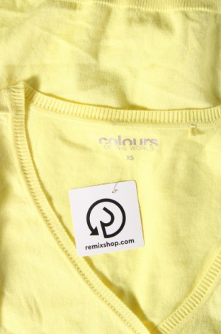 Damen Strickjacke Colours Of The World, Größe XS, Farbe Gelb, Preis € 20,18