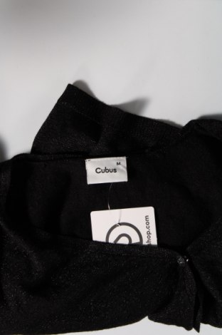 Damen Strickjacke Cubus, Größe M, Farbe Schwarz, Preis 2,22 €