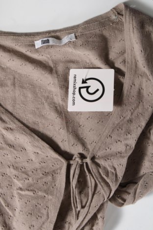 Damen Strickjacke Flash, Größe L, Farbe Grau, Preis 4,45 €