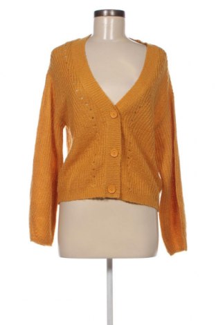 Damen Strickjacke H&M Divided, Größe XS, Farbe Gelb, Preis 7,06 €