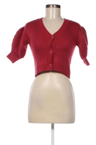 Damen Strickjacke NA-KD, Größe XXS, Farbe Rot, Preis 4,93 €