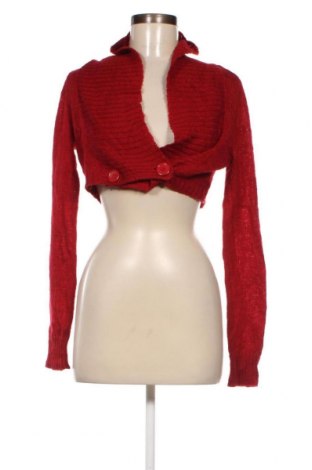 Damen Strickjacke Pimkie, Größe M, Farbe Rot, Preis € 2,62