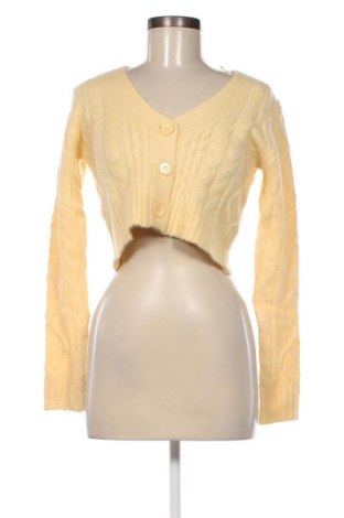 Γυναικεία ζακέτα Tally Weijl, Μέγεθος S, Χρώμα Κίτρινο, Τιμή 5,93 €