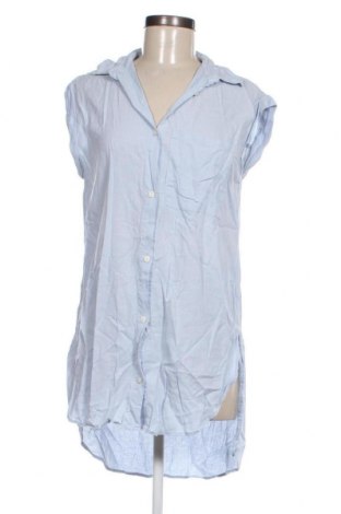 Γυναικείο πουκάμισο Bershka, Μέγεθος XS, Χρώμα Μπλέ, Τιμή 3,40 €