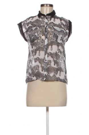 Γυναικείο πουκάμισο Bershka, Μέγεθος XS, Χρώμα Πολύχρωμο, Τιμή 12,83 €