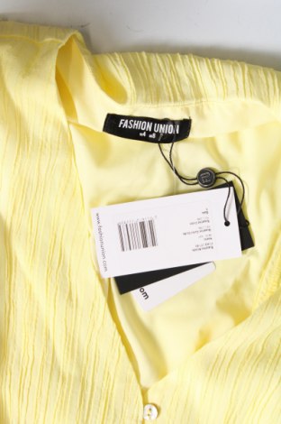 Damska koszula Fashion Union, Rozmiar S, Kolor Żółty, Cena 191,91 zł