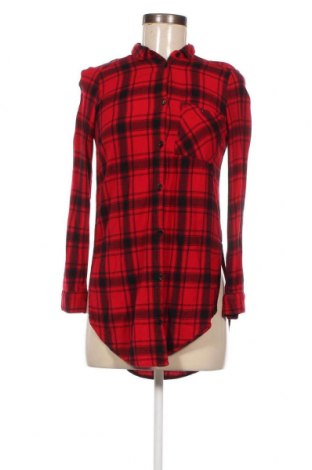 Γυναικείο πουκάμισο H&M Divided, Μέγεθος XS, Χρώμα Κόκκινο, Τιμή 2,31 €