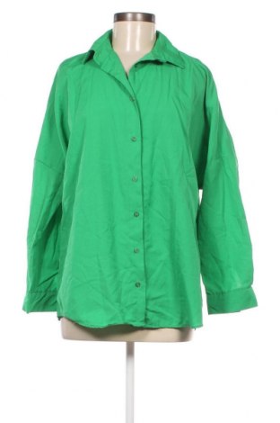 Γυναικείο πουκάμισο Happiness, Μέγεθος L, Χρώμα Πράσινο, Τιμή 20,62 €