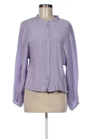 Γυναικείο πουκάμισο Lindex, Μέγεθος L, Χρώμα Βιολετί, Τιμή 10,82 €