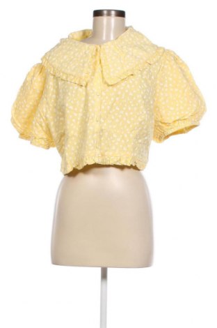 Γυναικείο πουκάμισο Lost Ink, Μέγεθος XXL, Χρώμα Κίτρινο, Τιμή 37,11 €