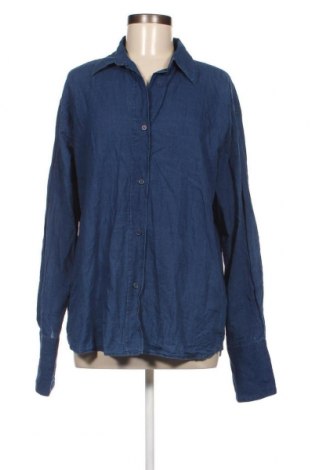 Γυναικείο πουκάμισο Mtwtfss Weekday, Μέγεθος S, Χρώμα Μπλέ, Τιμή 14,23 €