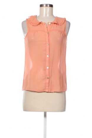 Γυναικείο πουκάμισο New Look, Μέγεθος S, Χρώμα Πορτοκαλί, Τιμή 2,31 €