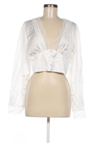 Γυναικείο πουκάμισο SHEIN, Μέγεθος M, Χρώμα Λευκό, Τιμή 20,62 €