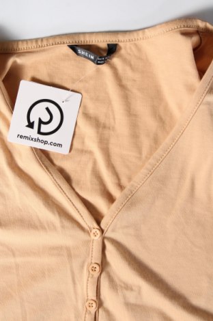 Γυναικείο πουκάμισο SHEIN, Μέγεθος M, Χρώμα Καφέ, Τιμή 12,83 €