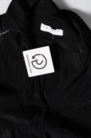 Дамска риза Sandro, Размер S, Цвят Черен, Цена 29,16 лв.