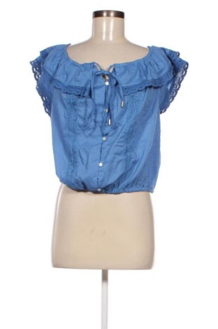 Γυναικείο πουκάμισο Springfield, Μέγεθος XL, Χρώμα Μπλέ, Τιμή 10,69 €