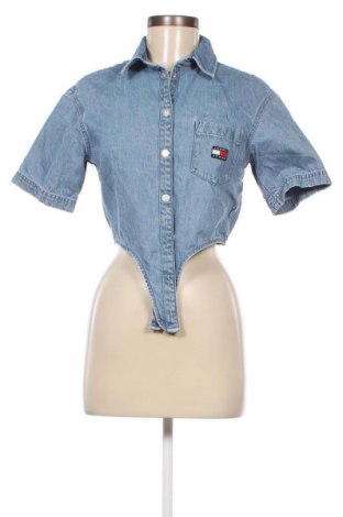 Γυναικείο πουκάμισο Tommy Hilfiger, Μέγεθος S, Χρώμα Μπλέ, Τιμή 77,32 €
