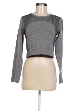 Дамска спортна блуза H&M Sport, Размер L, Цвят Сив, Цена 26,00 лв.