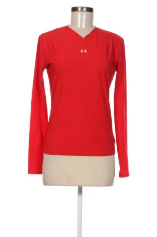 Дамска спортна блуза Under Armour, Размер M, Цвят Червен, Цена 72,60 лв.