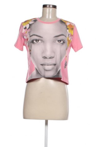Γυναικείο t-shirt Desigual, Μέγεθος L, Χρώμα Ρόζ , Τιμή 29,90 €