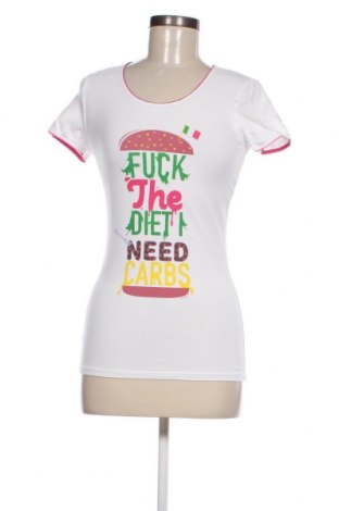 Tricou de femei Frankie Morello, Mărime L, Culoare Alb, Preț 78,95 Lei