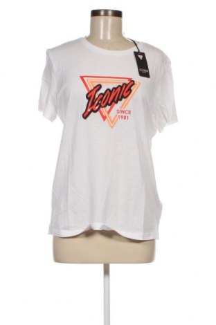 Γυναικείο t-shirt Guess, Μέγεθος XL, Χρώμα Λευκό, Τιμή 32,47 €