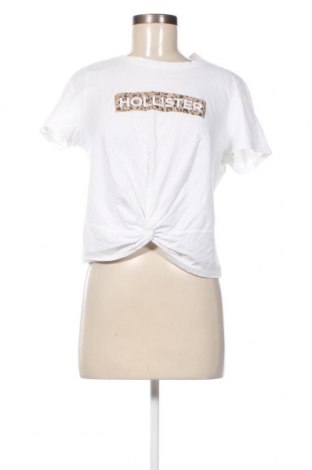 Tricou de femei Hollister, Mărime M, Culoare Alb, Preț 36,18 Lei