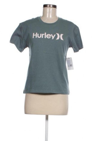Γυναικείο t-shirt Hurley, Μέγεθος S, Χρώμα Πράσινο, Τιμή 29,90 €