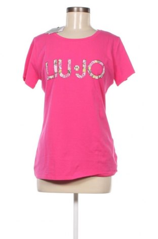 Дамска тениска Liu Jo, Размер L, Цвят Розов, Цена 109,00 лв.