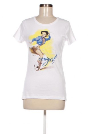 Γυναικείο t-shirt Liu Jo, Μέγεθος M, Χρώμα Λευκό, Τιμή 56,19 €