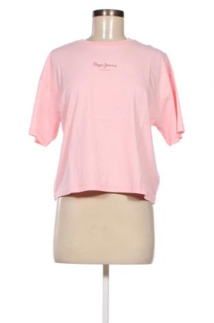 Γυναικείο t-shirt Pepe Jeans, Μέγεθος M, Χρώμα Ρόζ , Τιμή 29,90 €